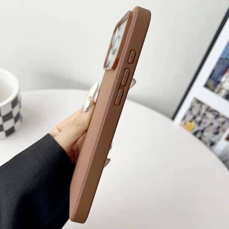 High Quality Original Technology Woven Case For IPhone 17 16 15 14 13 Pro Max 17 Air Official For Magsafe Magnetic Protect Cover