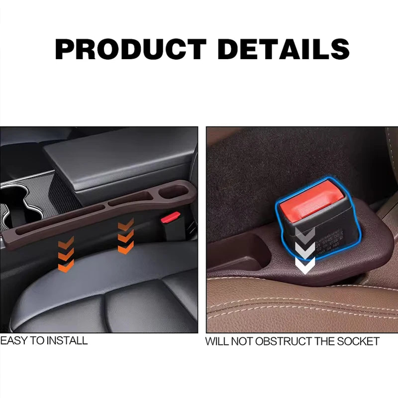 Car Seat Gap Filler Side Seam Plug Strip Leak-proof Filling Strip For Leapmotor C10 B10 B01 B05 C11 C10 C01 T03 Car Accessories