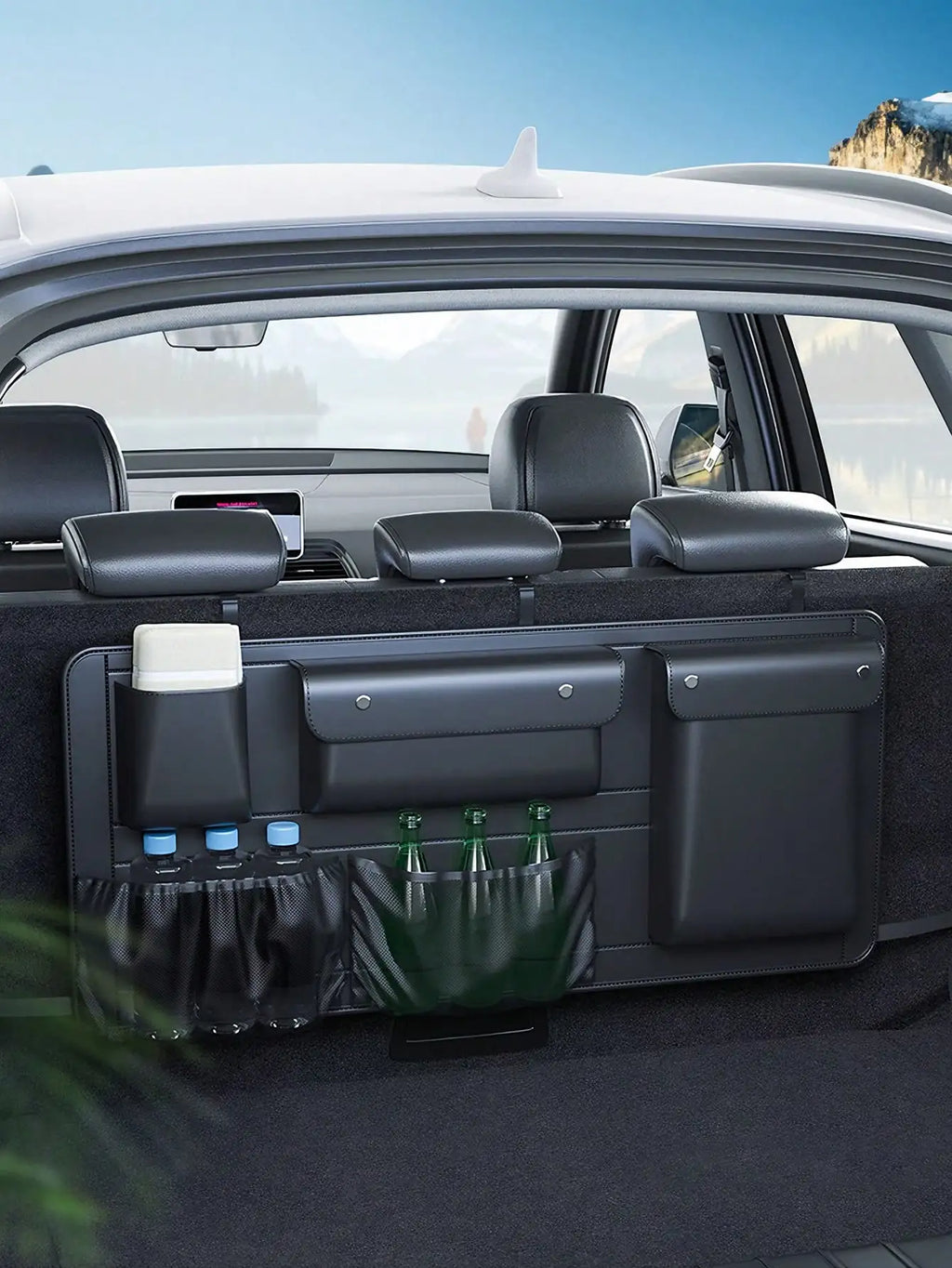 Waterproof Car Trunk Organizer – Can Be Used as an Outdoor Miscellaneous Storage Bag, Suitable for SUVs and Sedans