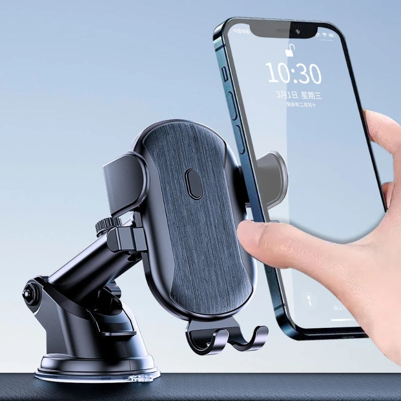 Car Phone Holder Cell Phone Mount for Car Dashboard Windshield Automobile Cradles Dash Stand Bracket for IPhone 14 13 12 Android