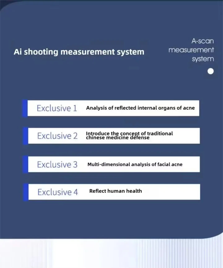 Hot Professional X5 3D Skincare Facial Analyzer Portable