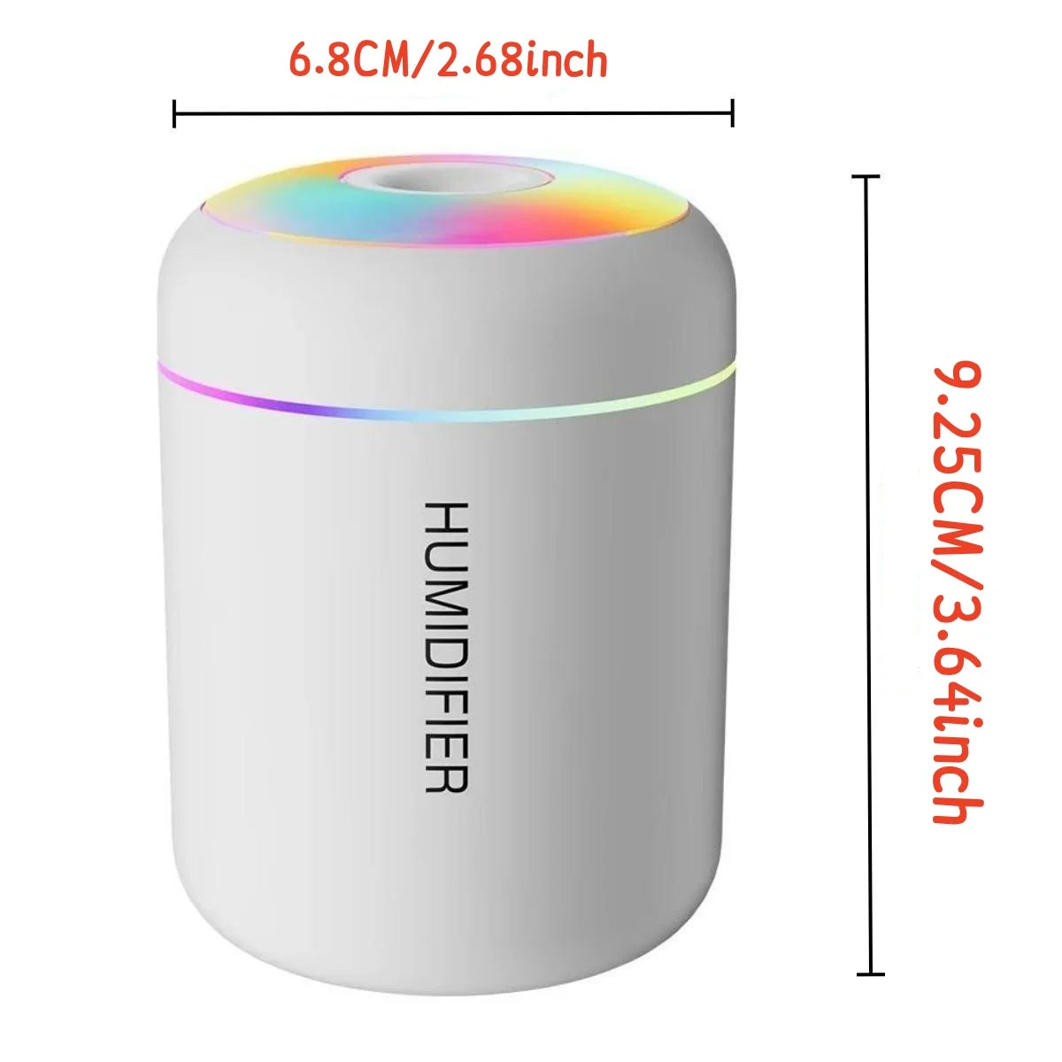 Mini Air Humidifier USB Electric Aroma Diffuser Essential Oil Purifier