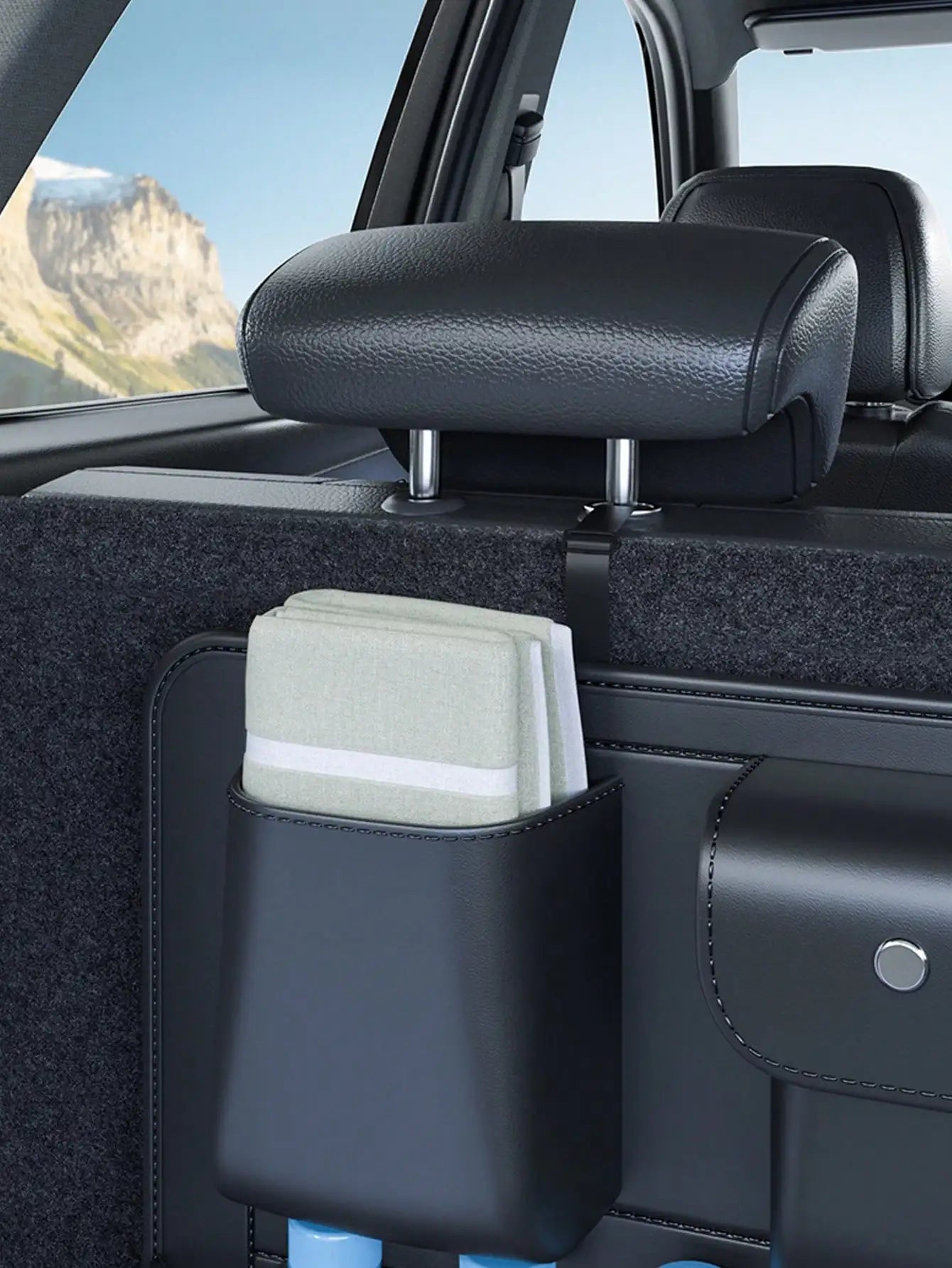 Waterproof Car Trunk Organizer – Can Be Used as an Outdoor Miscellaneous Storage Bag, Suitable for SUVs and Sedans