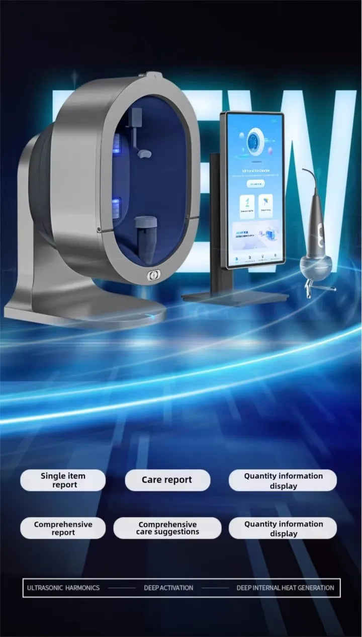 Hot Professional X5 3D Skincare Facial Analyzer Portable