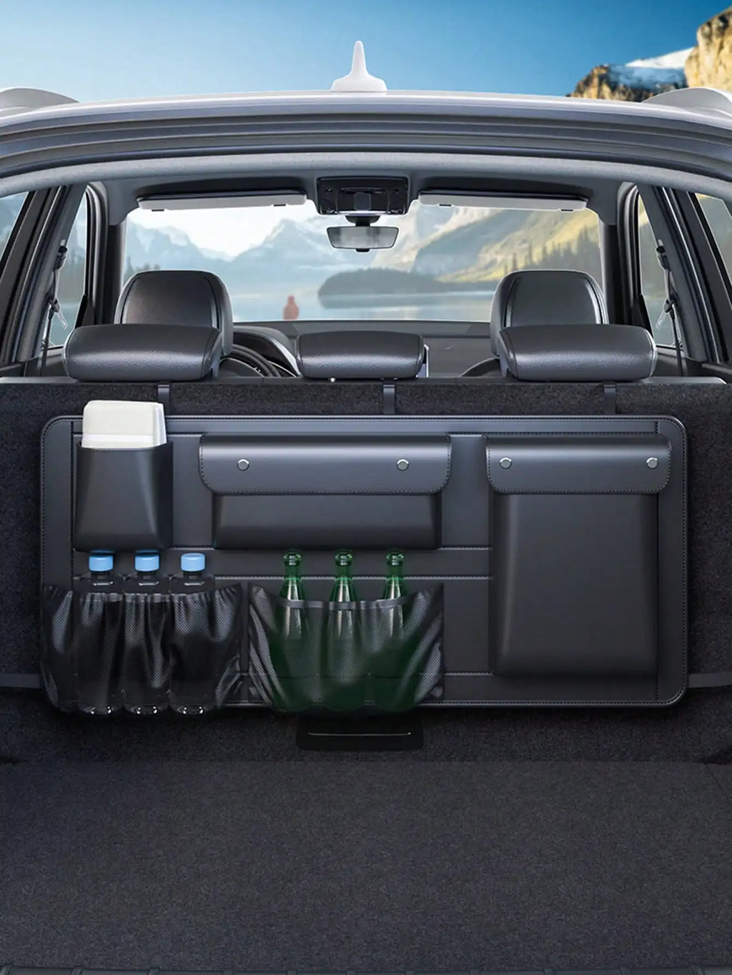 Waterproof Car Trunk Organizer – Can Be Used as an Outdoor Miscellaneous Storage Bag, Suitable for SUVs and Sedans