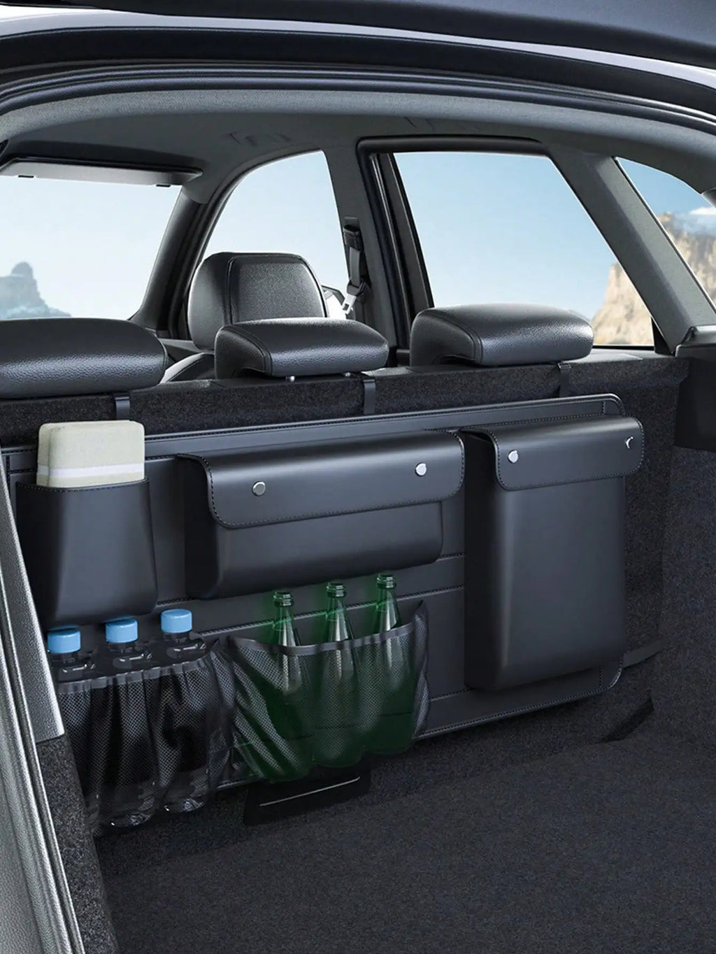 Waterproof Car Trunk Organizer – Can Be Used as an Outdoor Miscellaneous Storage Bag, Suitable for SUVs and Sedans