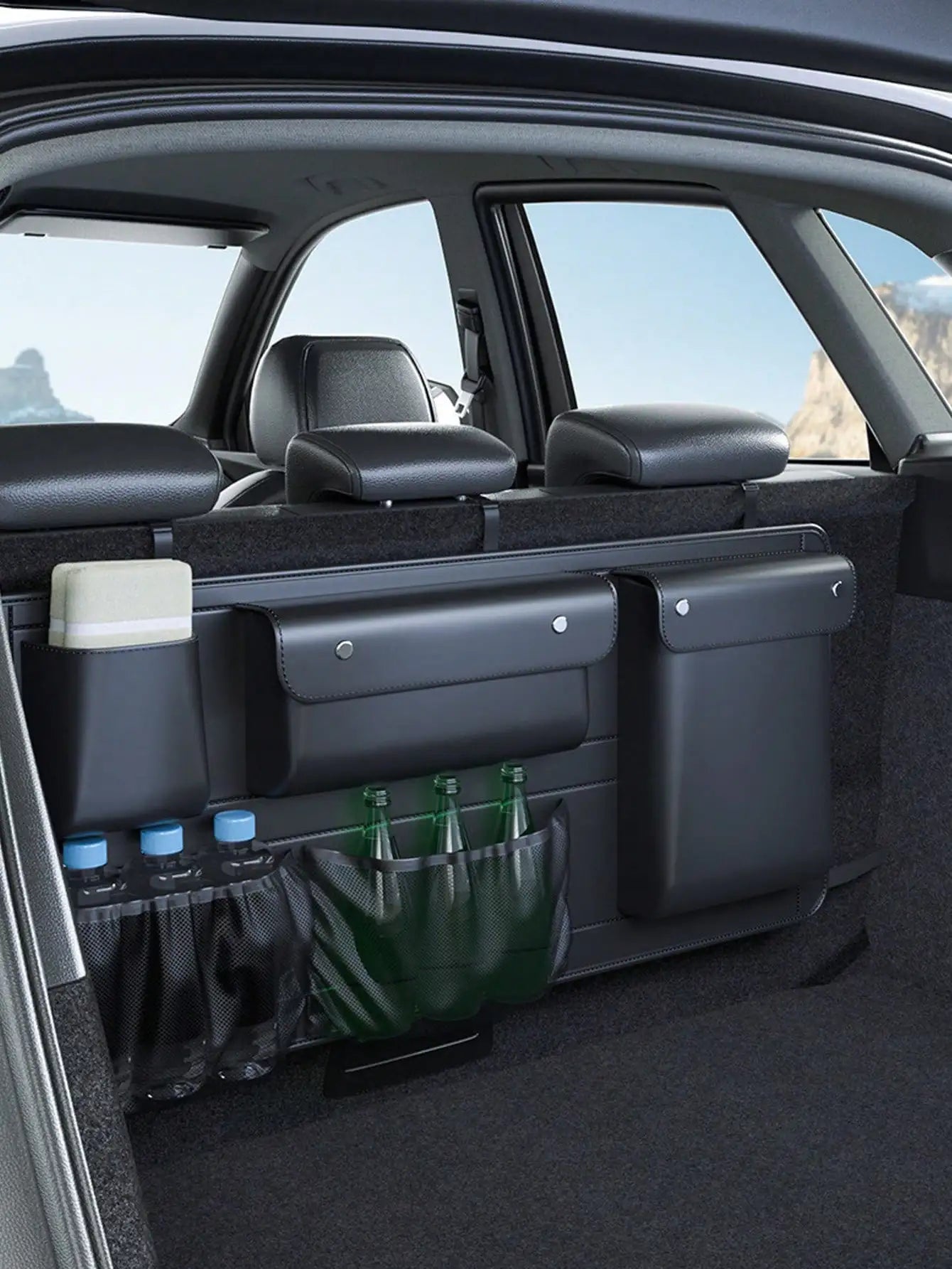 Waterproof Car Trunk Organizer – Can Be Used as an Outdoor Miscellaneous Storage Bag, Suitable for SUVs and Sedans