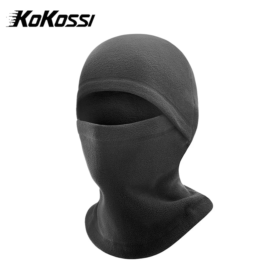 KoKossi Winter Warm Cycling Balaclava Motorcycle Windproof Helmet Liner Skiing Riding Running Face Mask Bicycle Headwear Unisex