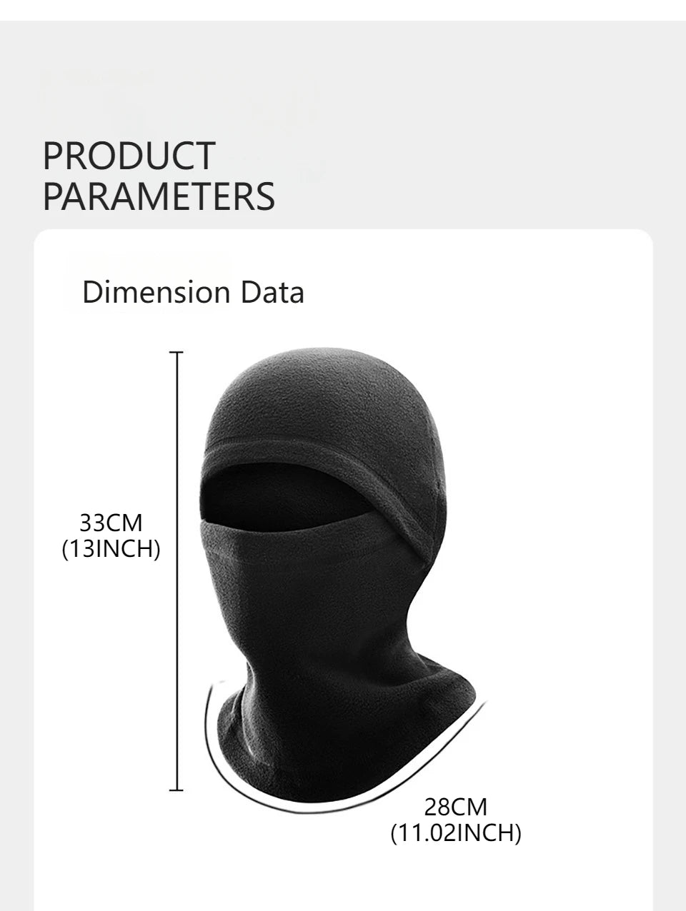 KoKossi Winter Warm Cycling Balaclava Motorcycle Windproof Helmet Liner Skiing Riding Running Face Mask Bicycle Headwear Unisex