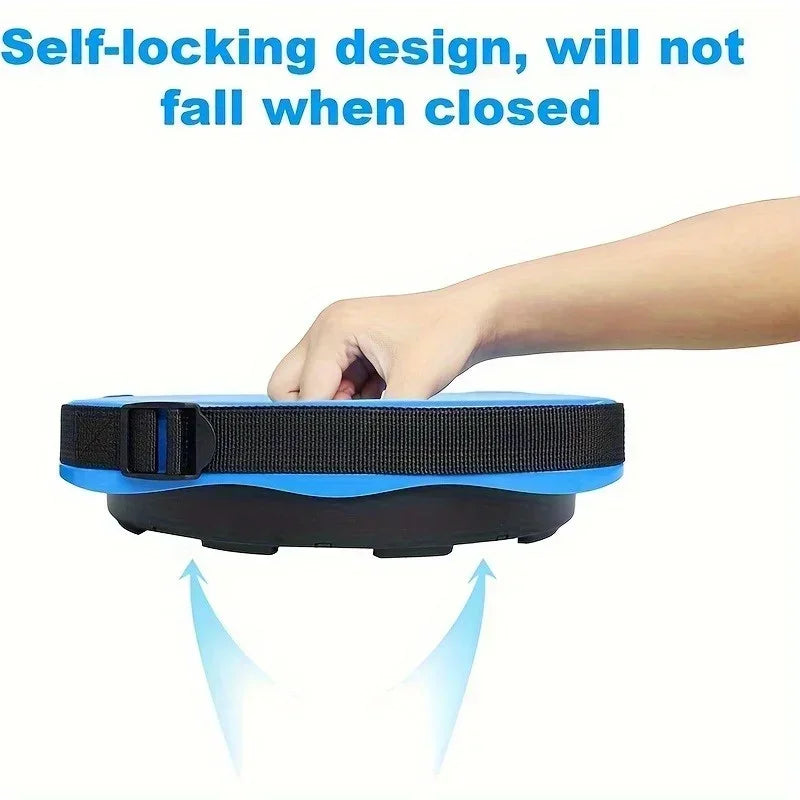 New Portable Telescopic Folding Stool Suitable for Hiking, Camping Outdoor Travel and Fishing -adjustable Height and Lightweight